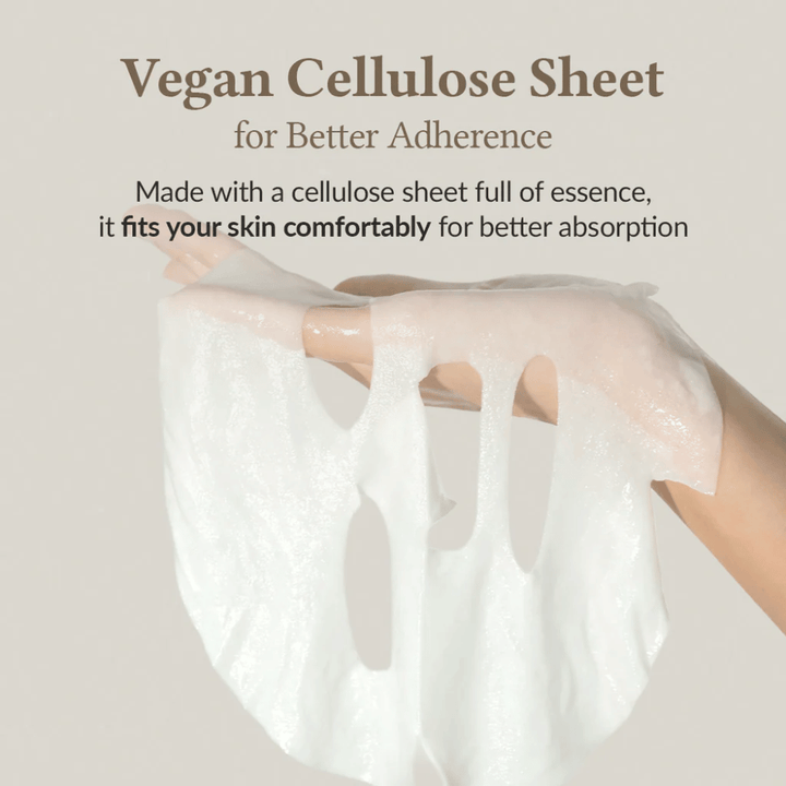 Dr. Althea 345 Relief Cream Mask cellulose végane sheet mask avec essence pour une meilleure absorption et confort de la peau