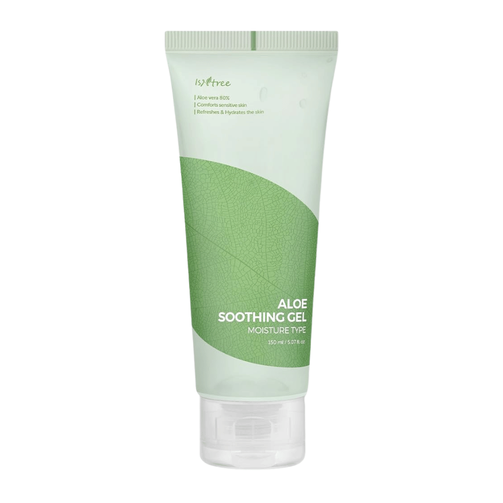 Isntree Aloe Soothing Gel Moisture Type 150 ml – gel d’aloe vera apaisant pour peaux sensibles et sèches