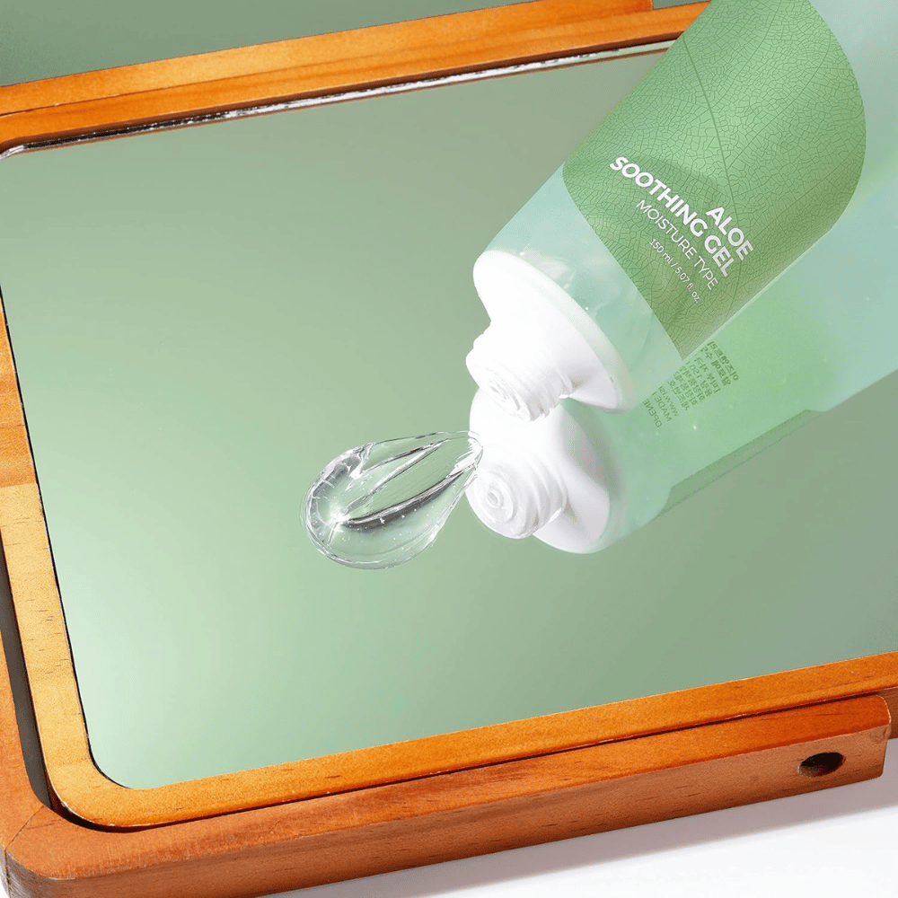 Isntree Aloe Soothing Gel Moisture Type – gel d’aloe vera transparent à la texture hydratante