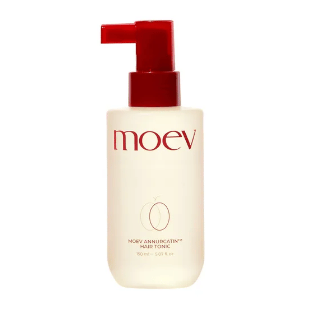 MOEV Annurcatin Hair Tonic – tonique capillaire fortifiant avec pomme Annurca qui stimule la croissance des cheveux et réduit la chute des cheveux.