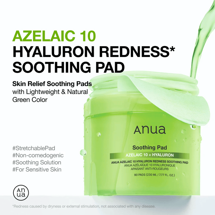 Azelaic 10 Hyaluron Redness Soothing Pad (90 pads)