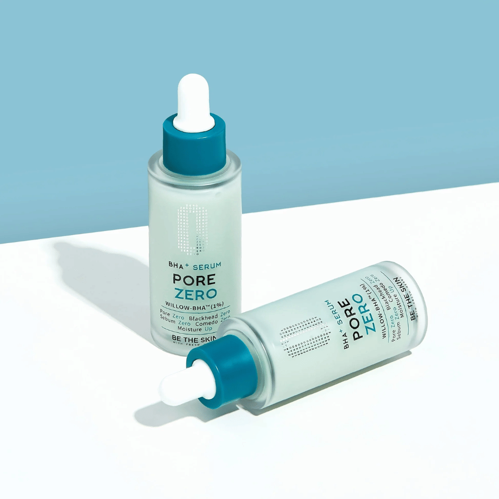 Deux flacons de Be The Skin BHA+ Pore Zero Serum avec Willow-BHA 1 %