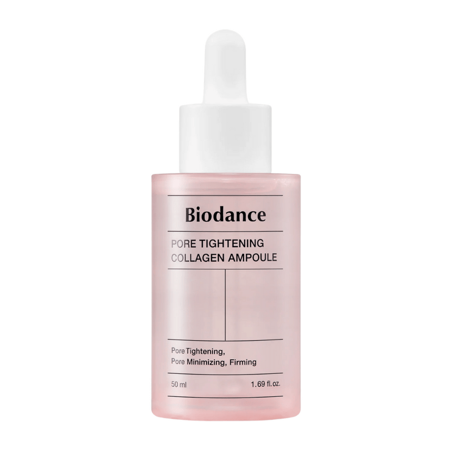 
Biodance Pore Tightening Collagen Ampoule, 50 ml, est une ampoule concentrée qui raffermit la peau, minimise les pores et améliore l'élasticité. Enrichi en collagène pour renforcer la structure de la peau et offrir une peau plus lisse et plus ferme. Parfait pour une utilisation quotidienne.