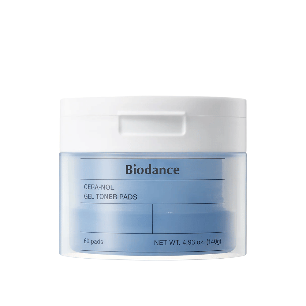 Biodance Cera-Nol Gel Toner Pads – Hydratation et soin apaisant en une seule étape.

✨ 60 tampons imprégnés d'un gel-tonique hydratant.
💙 Céramides & Panthénol renforcent la barrière cutanée et apaisent les irritations.
💧 Hydratation rapide pour une peau fraîche et équilibrée.

Parfait pour les peaux sensibles et une utilisation quotidienne!
