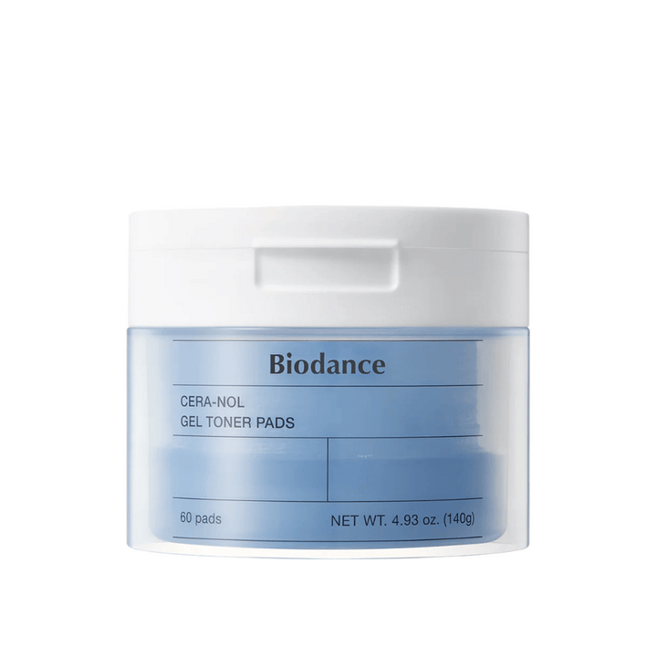 Biodance Cera-Nol Gel Toner Pads – Hydratation et soin apaisant en une seule étape.

✨ 60 tampons imprégnés d'un gel-tonique hydratant.
💙 Céramides & Panthénol renforcent la barrière cutanée et apaisent les irritations.
💧 Hydratation rapide pour une peau fraîche et équilibrée.

Parfait pour les peaux sensibles et une utilisation quotidienne!