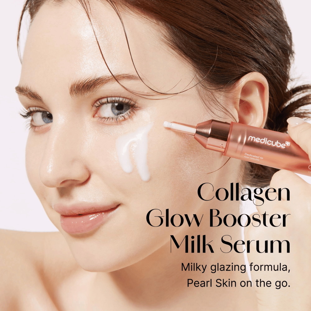Collagen Glow Booster Milk Serum est une formule laiteuse brillante qui donne à votre peau un éclat nacré en déplacement. Parfait pour améliorer l'éclat et l'élasticité de la peau, tout en hydratant et en protégeant la peau des agressions extérieures.