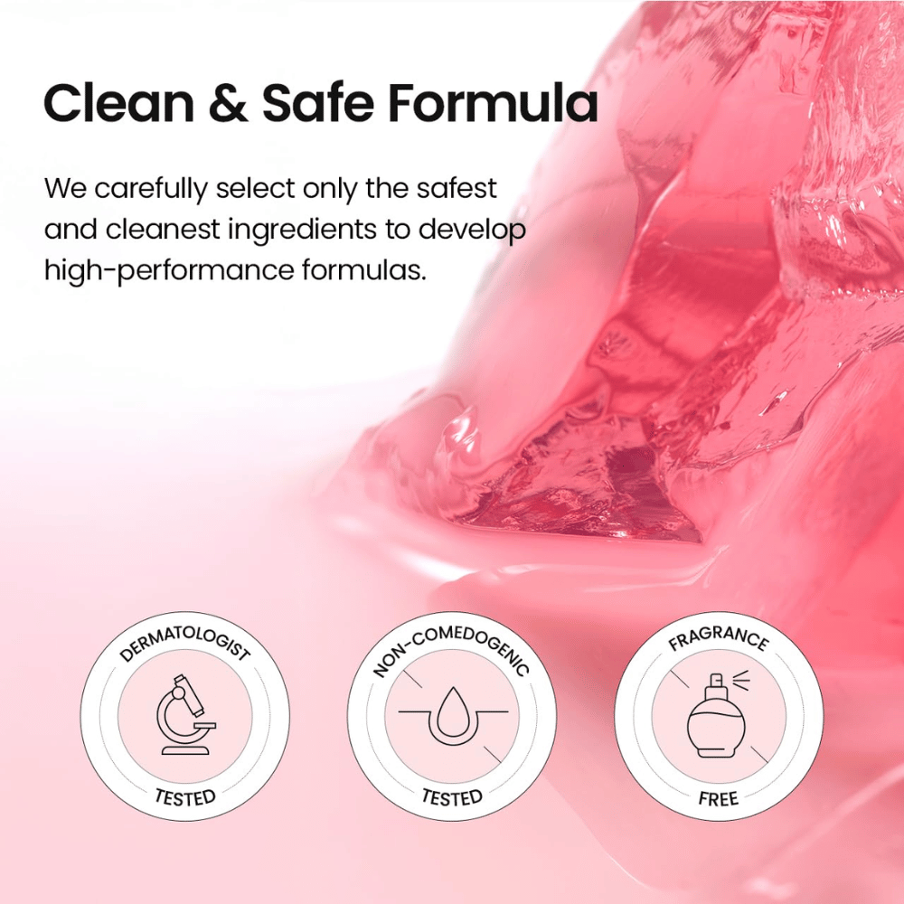 Biodance Collagen Peptide Jelly Serum Mist – formule sans parfum, testée dermatologiquement et non comédogène pour un soin hydratant.