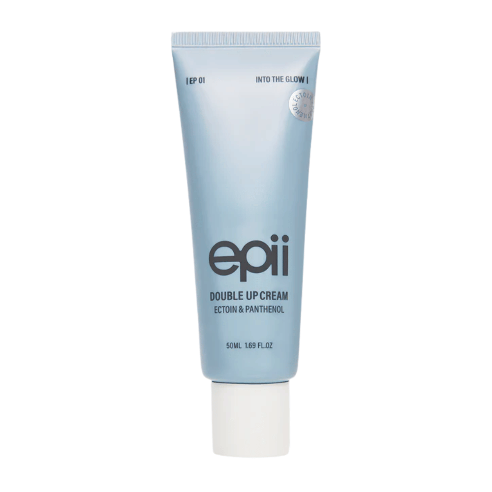 EPII Double Up Cream Ectoin & Panthenol 50 ml – crème visage hydratant qui apaise la peau sensible et renforce la barrière cutanée.