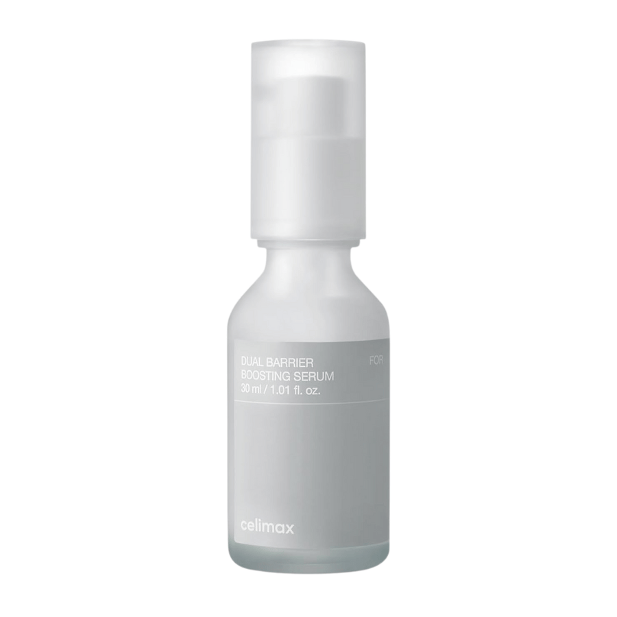 Celimax Dual Barrier Boosting Serum image du produit sur fond blanc, sérum coréen pour peau sensible et sèche.