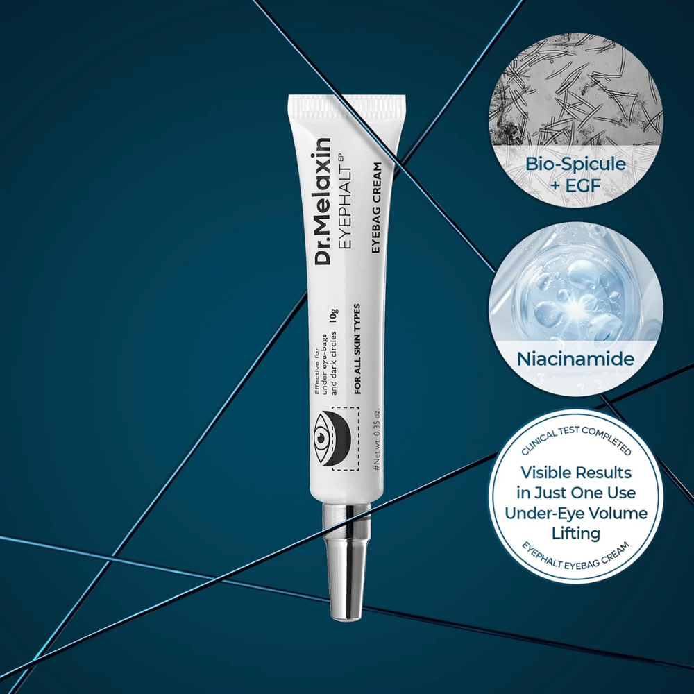 Crème contour des yeux avec une technologie de soin avancée qui cible les rides, les poches et la peau fatiguée sous les yeux pour une apparence plus éveillée