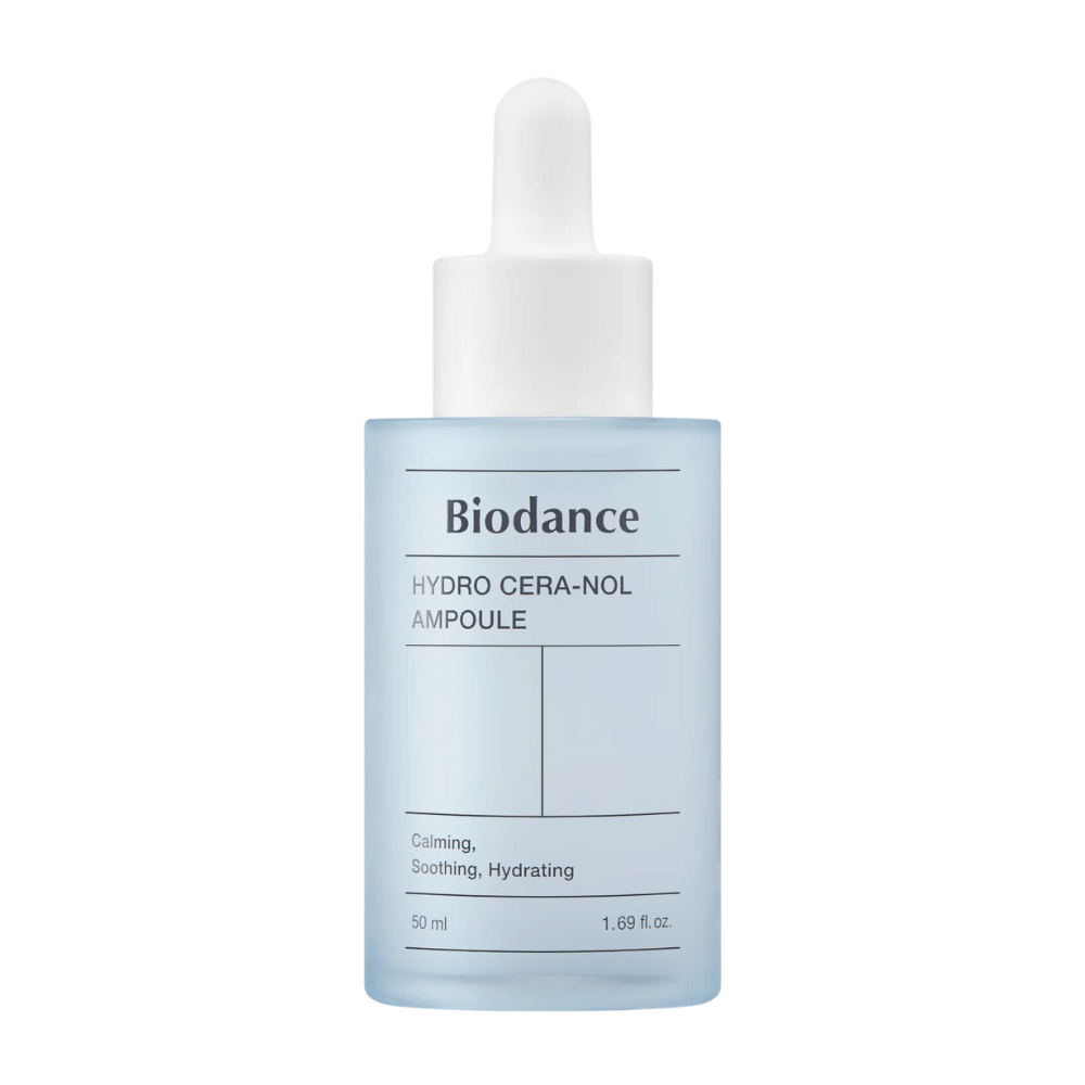 Biodance Hydro Cera-Nol Ampoule – Ampoule apaisante et hydratante intensive.

💧 Hydratation profonde – Renforce la barrière d'hydratation de la peau et prévient la déshydratation.
🌿 Effet apaisant – Réduit les rougeurs et les irritations pour une peau équilibrée.
🛡️ Renforce la barrière cutanée – Idéal pour les peaux sensibles et sèches.

Parfait pour une peau hydratée, douce et protégée!