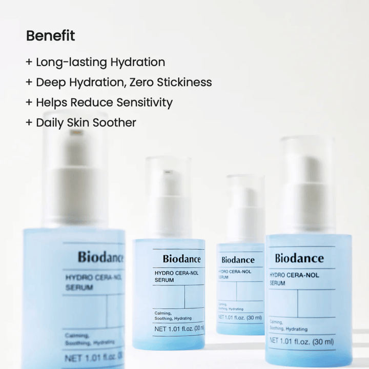 Hydratation longue durée.
Hydratation profonde sans sensation collante.
Aide à réduire la sensibilité.
Parfait pour une utilisation quotidienne.