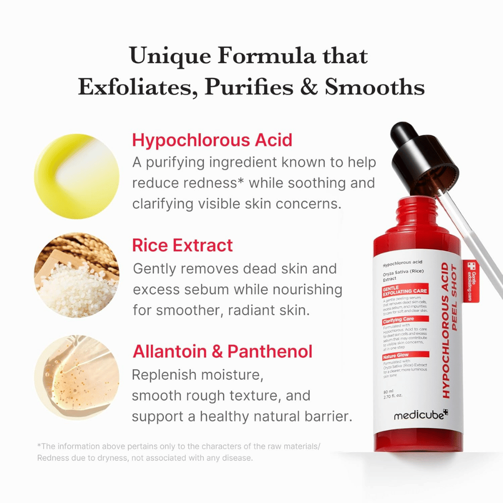 Hypochlorous Acid Peel Shot 80ml