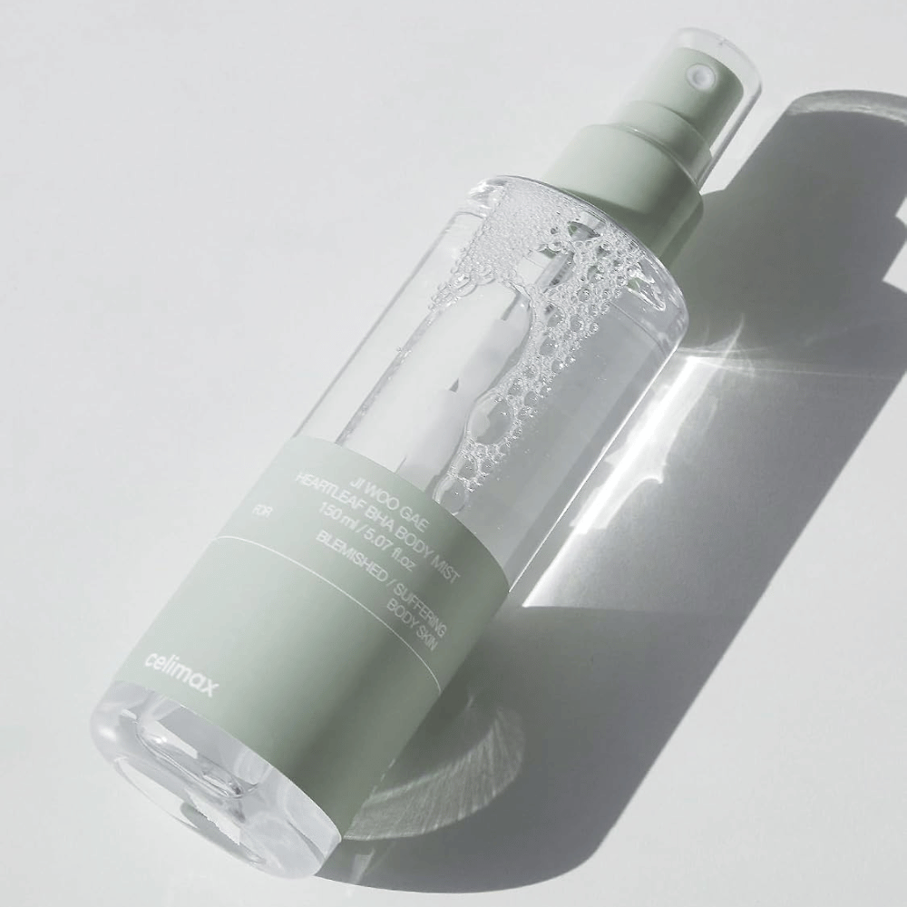 celimax Ji Woo Gae Heartleaf BHA Body Mist 150 ml avec BHA et heartleaf