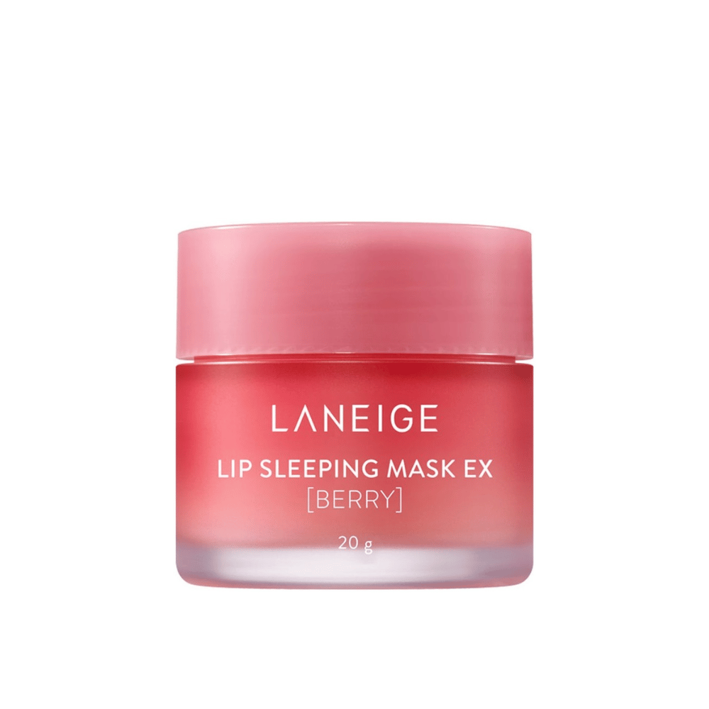 LANEIGE Lip Sleeping Mask Berry 20g, un K-beauty masque pour les lèvres enrichi en antioxydants.