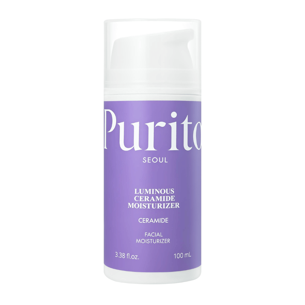 Purito Luminous Ceramide Moisturizer crème visage – crème hydratante aux céramides qui aide à renforcer la barrière cutanée, à hydrater la peau et à obtenir une peau douce et équilibrée.