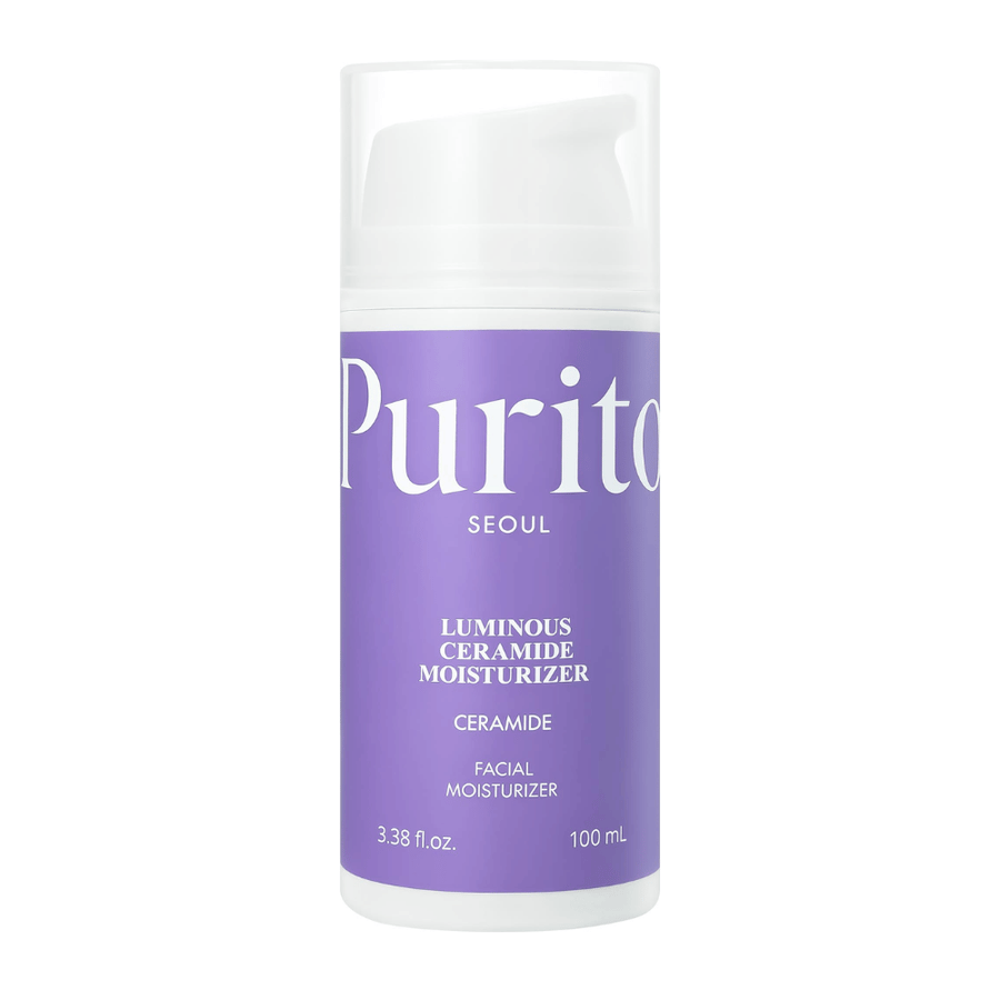 Purito Luminous Ceramide Moisturizer crème visage – crème hydratante aux céramides qui aide à renforcer la barrière cutanée, à hydrater la peau et à obtenir une peau douce et équilibrée.