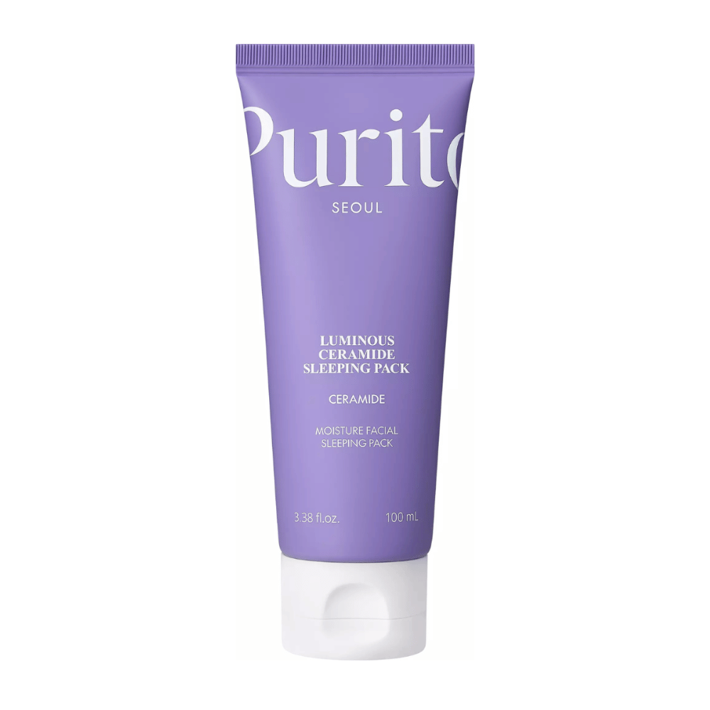 Purito SEOUL Luminous Ceramide Sleeping Pack – masque de nuit coréen avec des céramides qui hydrate en profondeur et répare la peau pendant la nuit