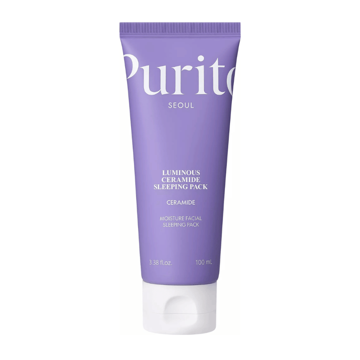 Purito SEOUL Luminous Ceramide Sleeping Pack – masque de nuit coréen avec des céramides qui hydrate en profondeur et répare la peau pendant la nuit