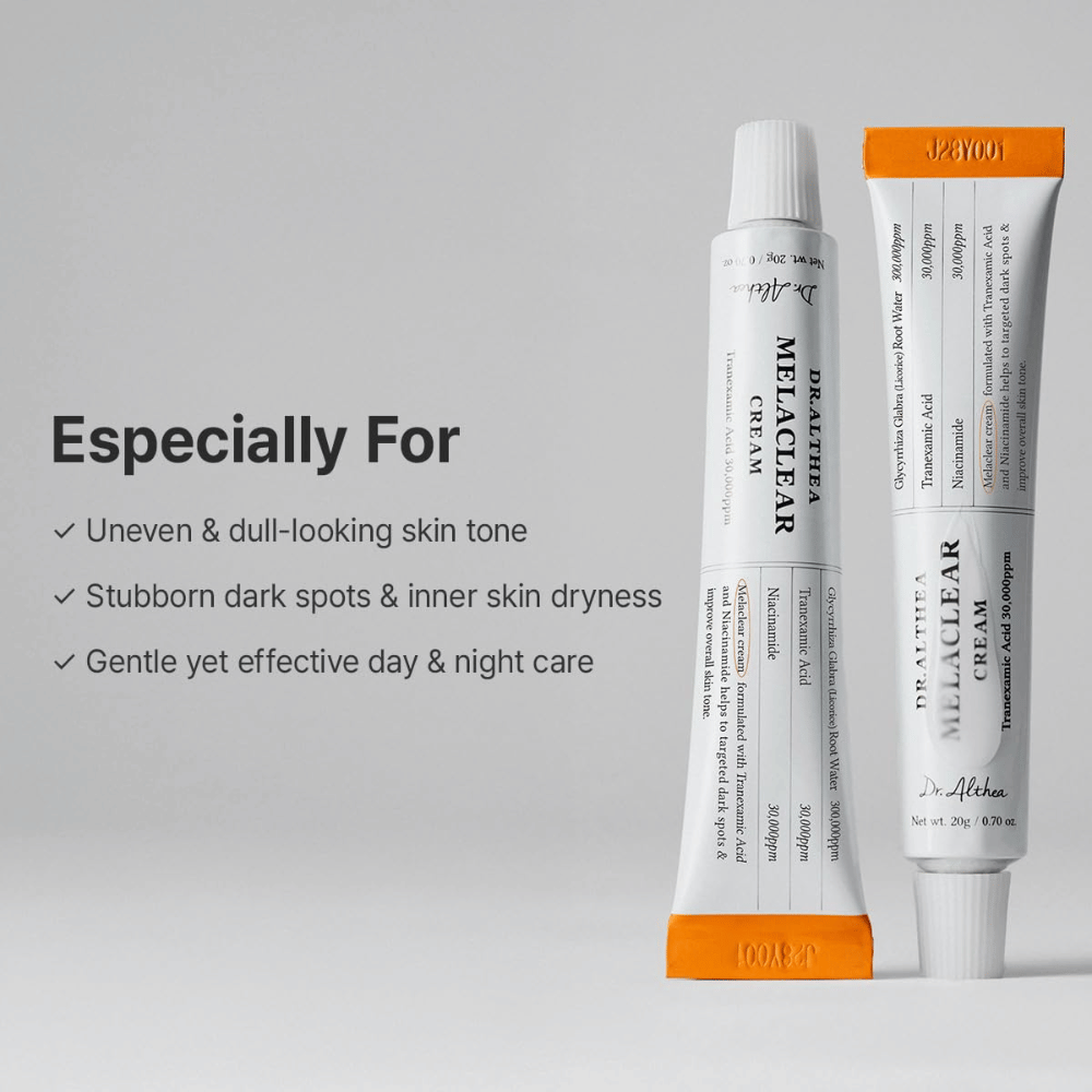 Dr. Althea Melaclear Cream pour le teint irrégulier et les taches brunes