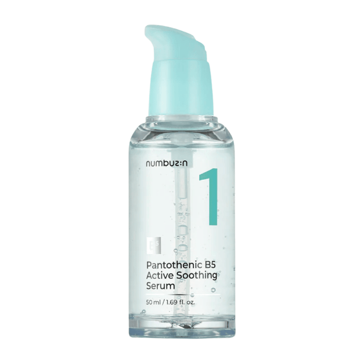 numbuzin No.1 Pantothenic B5 Active Soothing Serum 50 ml – sérum coréen B5 avec panthénol et niacinamide pour une peau équilibrée et claire