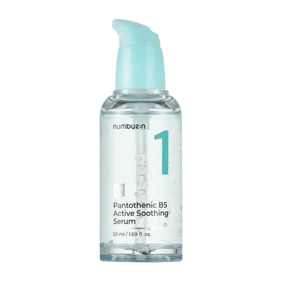 numbuzin No.1 Pantothenic B5 Active Soothing Serum 50 ml – sérum coréen B5 avec panthénol et niacinamide pour une peau équilibrée et claire