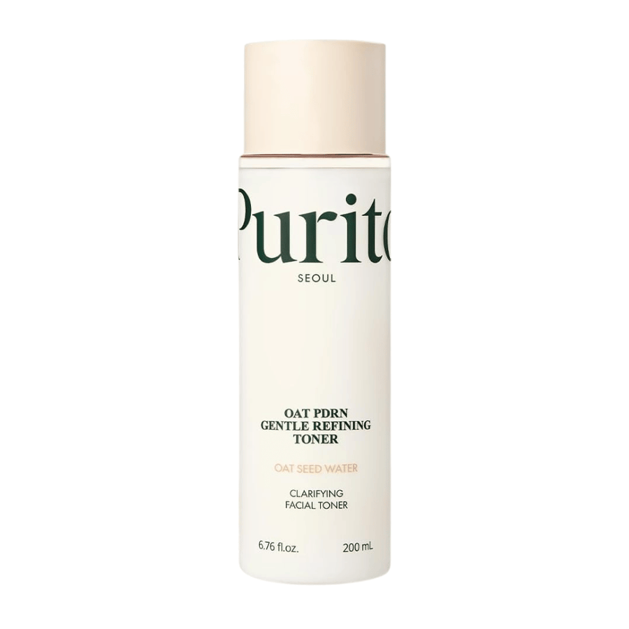 Purito SEOUL Oat PDRN Gentle Refining Toner – coréen toner visage avec de l'eau de graines d'avoine qui renforce la barrière cutanée et donne une texture de peau plus uniforme