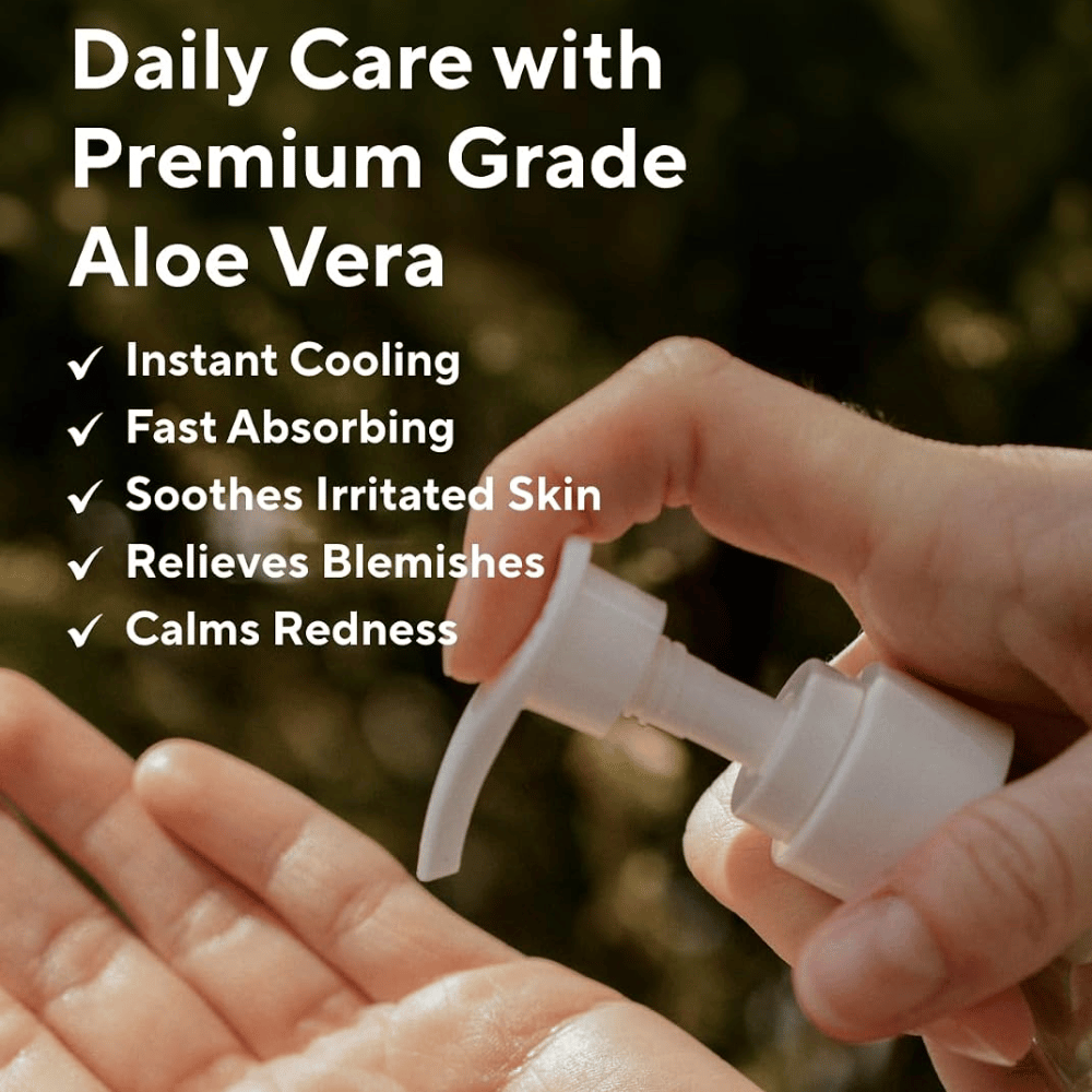 AROMATICA Organic Aloe Vera Gel – gel d’aloe vera apaisant et hydratant pour les soins quotidiens de la peau