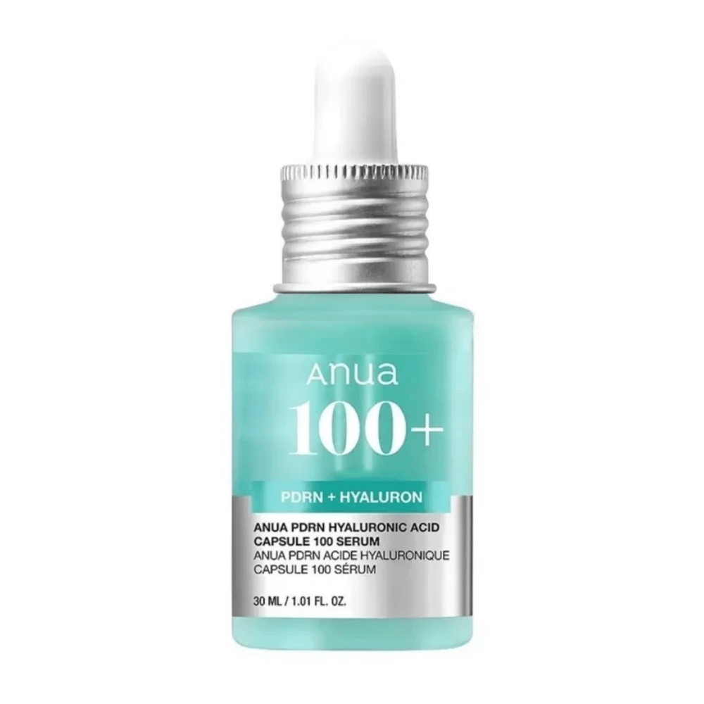 Anua PDRN Hyaluronic Acid Capsule 100 Serum hydrate en profondeur et renforce l'élasticité de la peau grâce à PDRN et l'acide hyaluronique. Parfait pour donner à la peau un aspect frais et jeune. Convient à tous les types de peau!