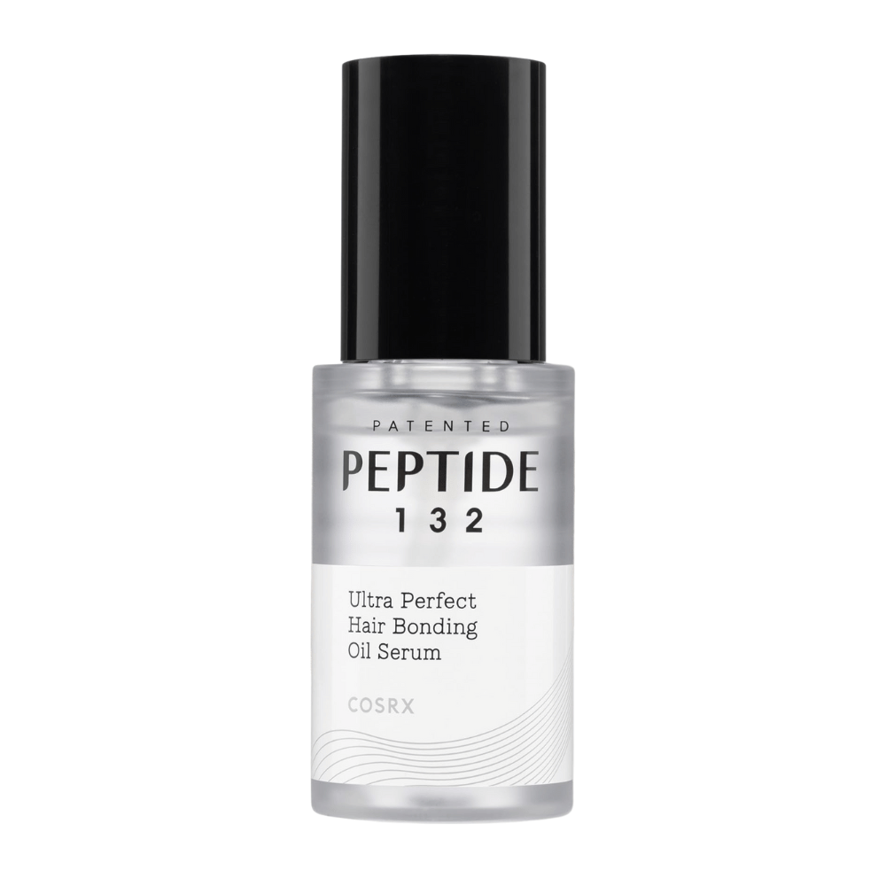 Image du produit de COSRX Peptide 132 Ultra Perfect Hair Bonding Oil Serum – huile capillaire réparatrice qui renforce et donne de la brillance.