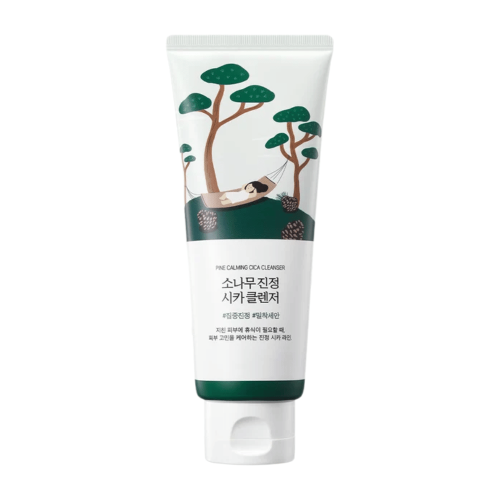 ROUND LAB Pine Calming Cica Cleanser – image produit d’un nettoyant visage coréen apaisant