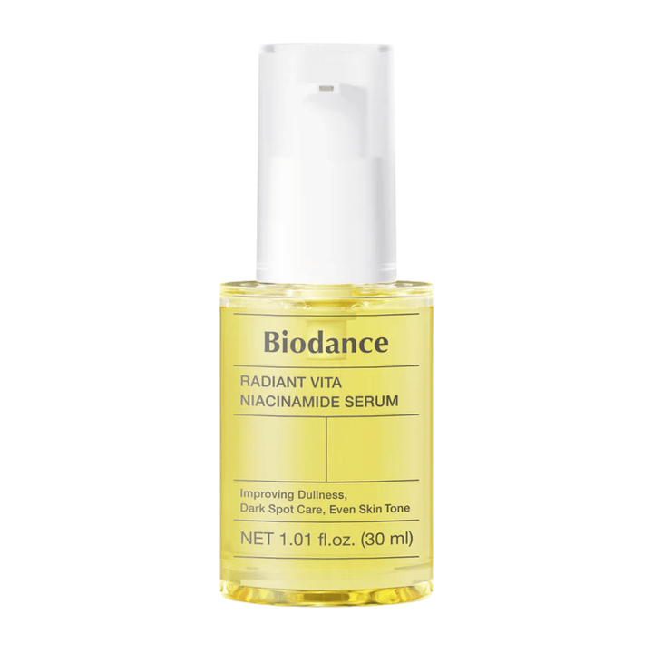 Biodance Radiant Vita Niacinamide Serum 30 ml – sérum éclat avec niacinamide pour les taches sombres et le teint inégal
