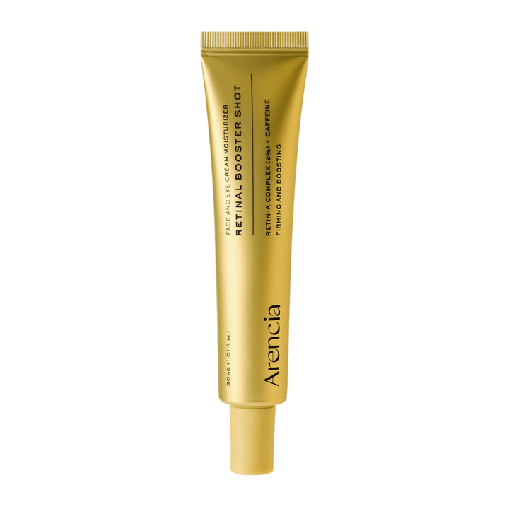 Arencia Retinal Booster Shot en tube, sérum rétinal coréen avec Retin-A Complex pour affiner les pores, raffermir la peau et effet anti-âge.