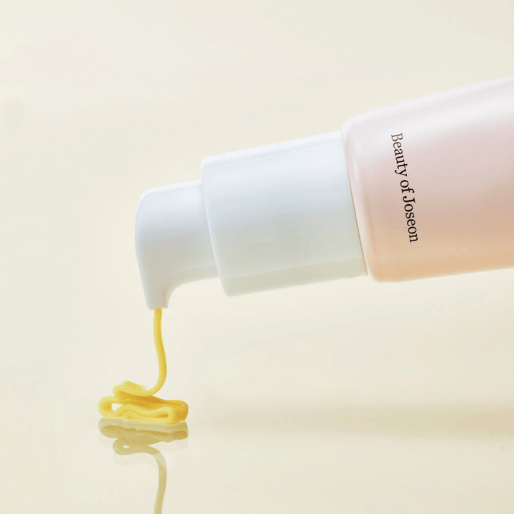 Beauty of Joseon Revive Eye Serum pompe avec formule jaune – sérum pour les yeux coréen pour éclat, élasticité et réduction des rides.