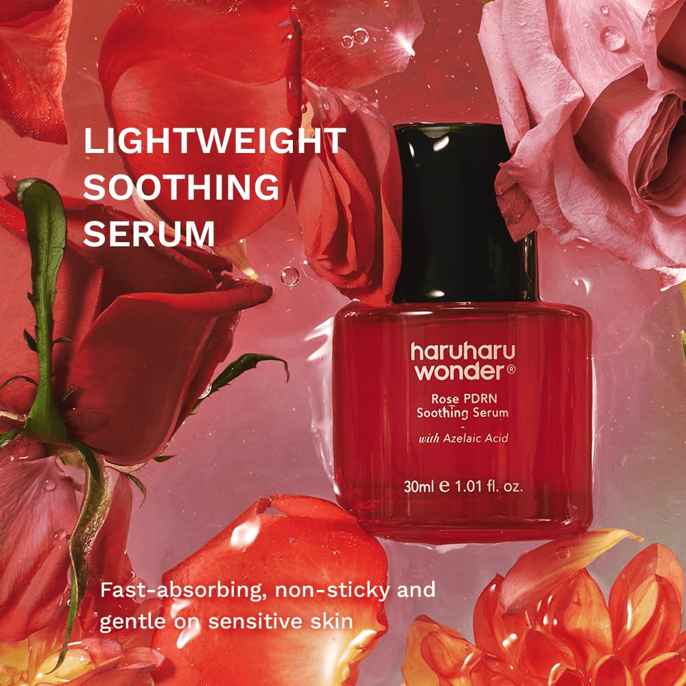 Haruharu Wonder Rose PDRN Soothing Serum – sérum léger et apaisant pour les peaux sensibles