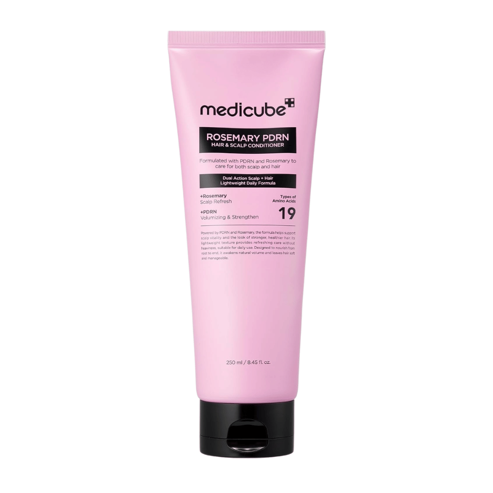 Medicube Rosemary PDRN Hair & Scalp Conditioner 250 ml avec PDRN, du romarin et des acides aminés pour des cheveux plus sains et plus forts