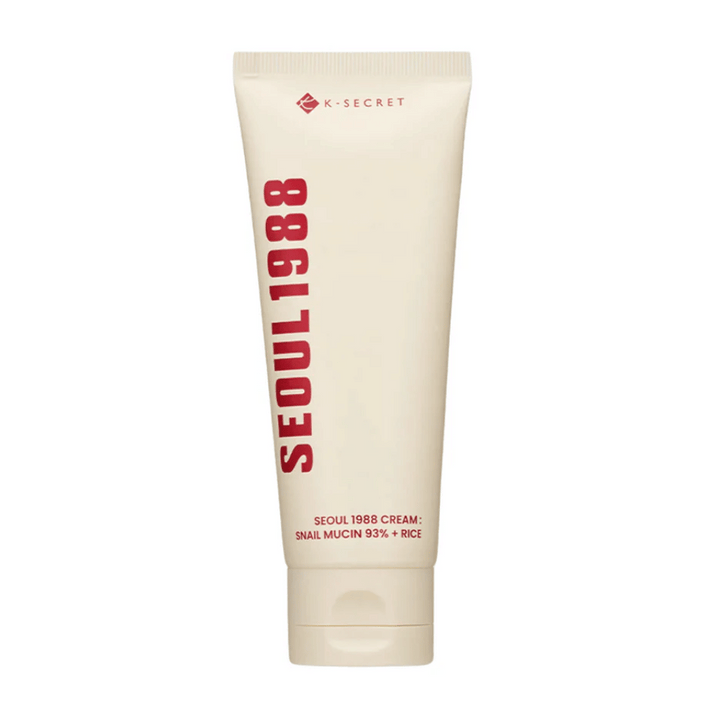 Image du produit pour SEOUL 1988 Cream : Snail Mucin 93% + Rice 100ml