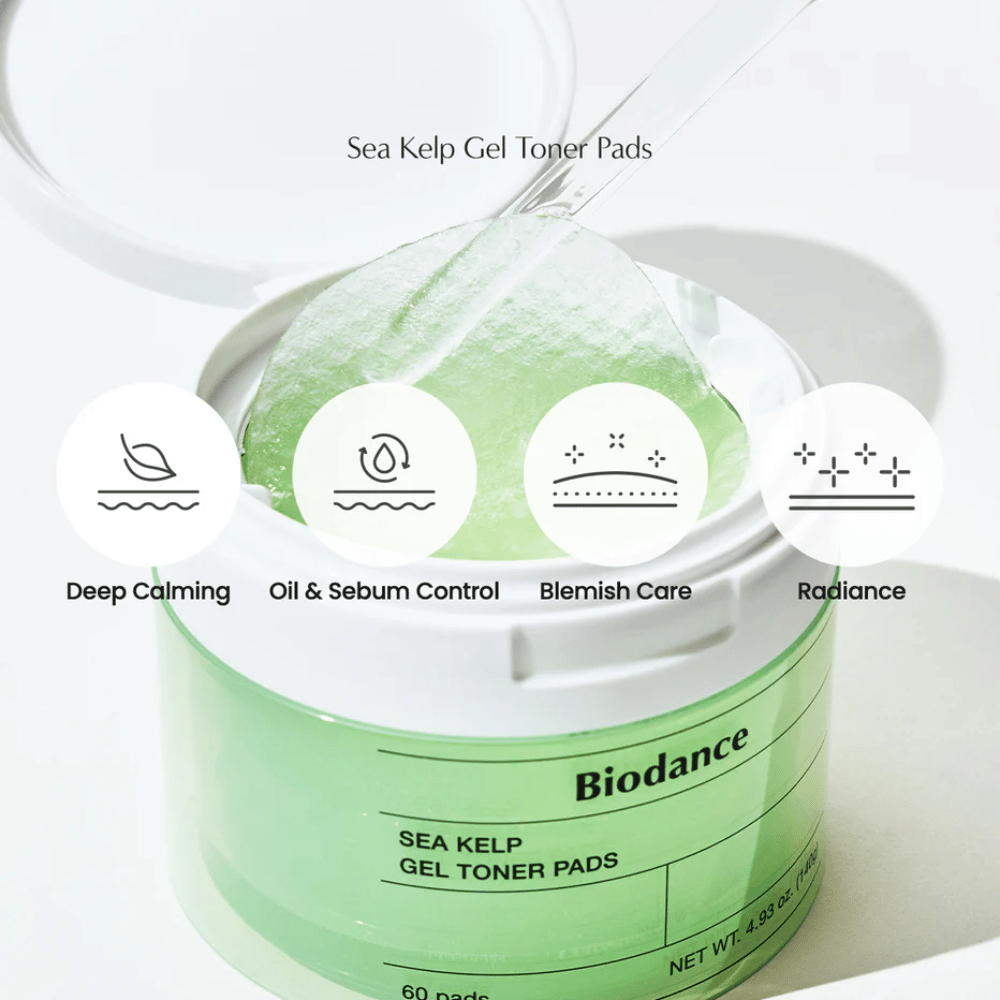 Sea Kelp Gel Toner Pads (60 pads)