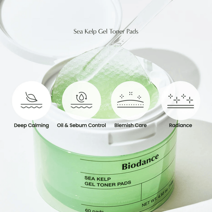 Sea Kelp Gel Toner Pads (60 pads)