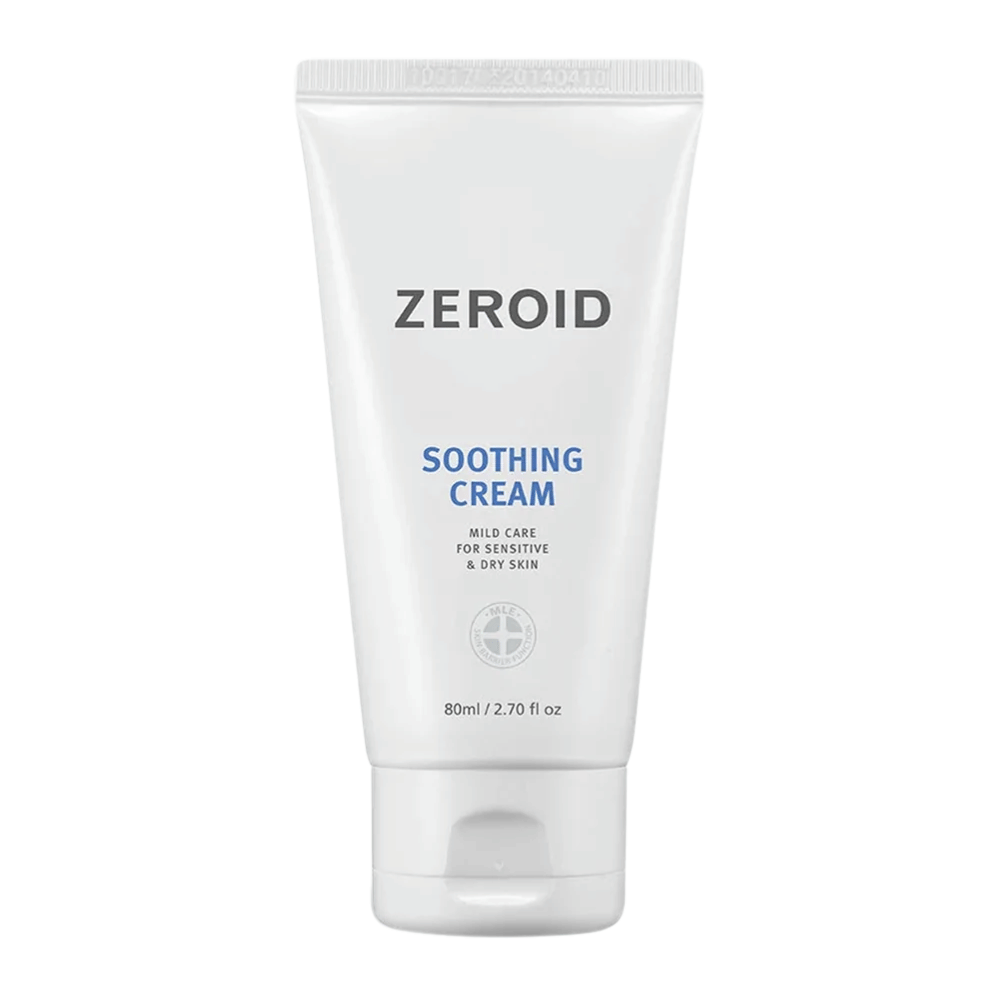 ZEROID Soothing Cream 80 ml hydratant crème visage qui apaise et renforce la barrière protectrice de la peau