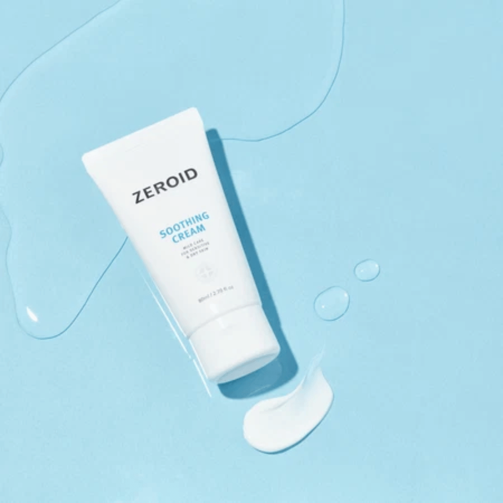 ZEROID Soothing Cream avec une formule apaisante et hydratante pour les peaux sensibles et sèches