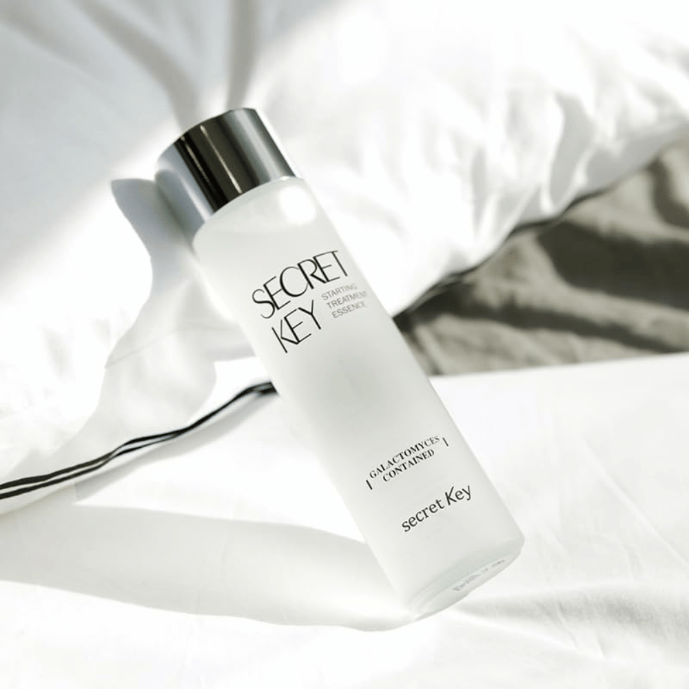 Secret Key Starting Treatment Essence – essence coréenne avec galactomyces fermenté qui hydrate et améliore la texture de la peau.