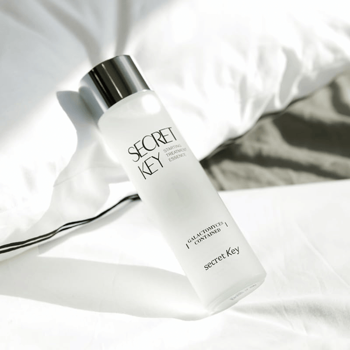Secret Key Starting Treatment Essence – essence coréenne avec galactomyces fermenté qui hydrate et améliore la texture de la peau.
