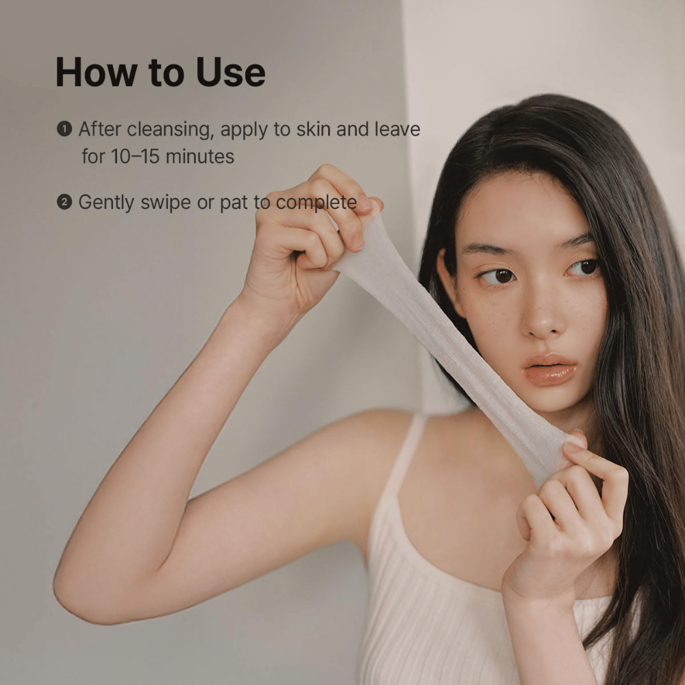 Image – utilisation (mode d’emploi)
Dr. Althea Stretchfit Calming Pad s’utilise après le nettoyage comme masque apaisant pour le visage qui hydrate et rafraîchit la peau irritée.