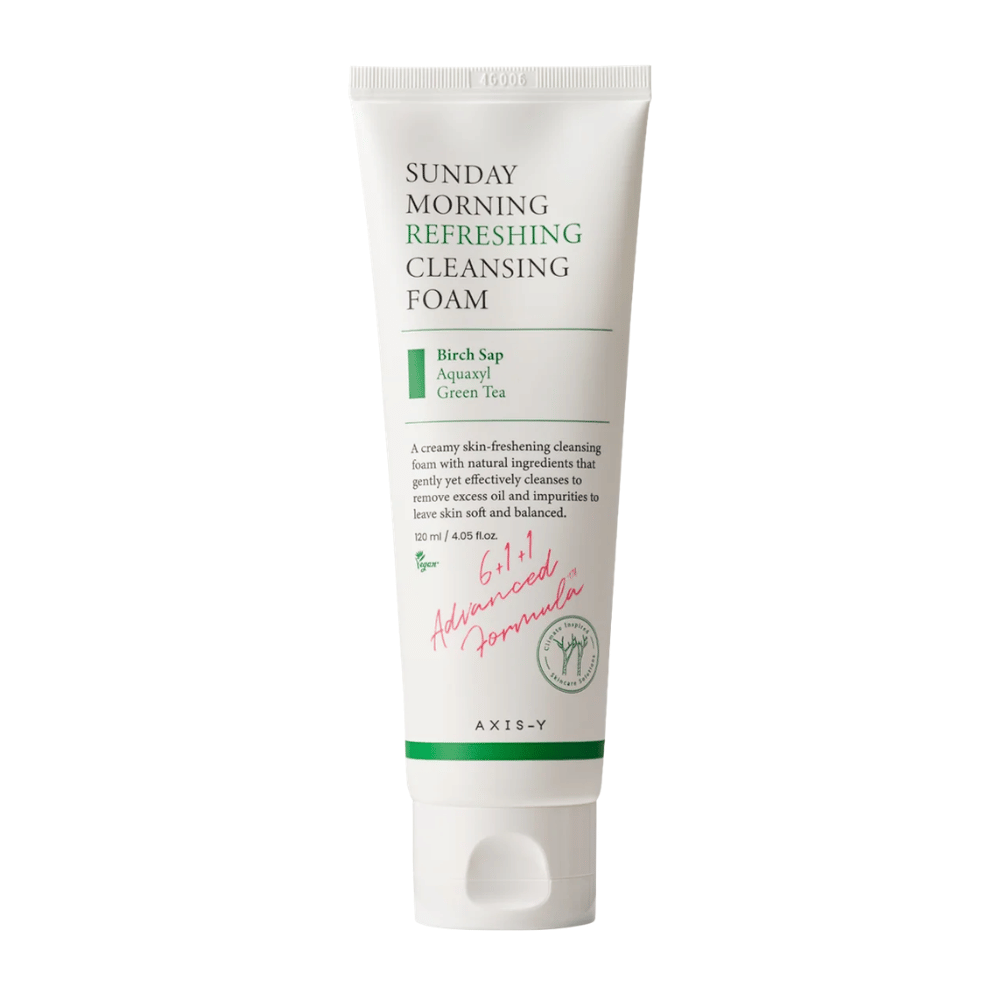 AXIS-Y Sunday Morning Refreshing Cleansing Foam image du produit 120 ml sur fond blanc