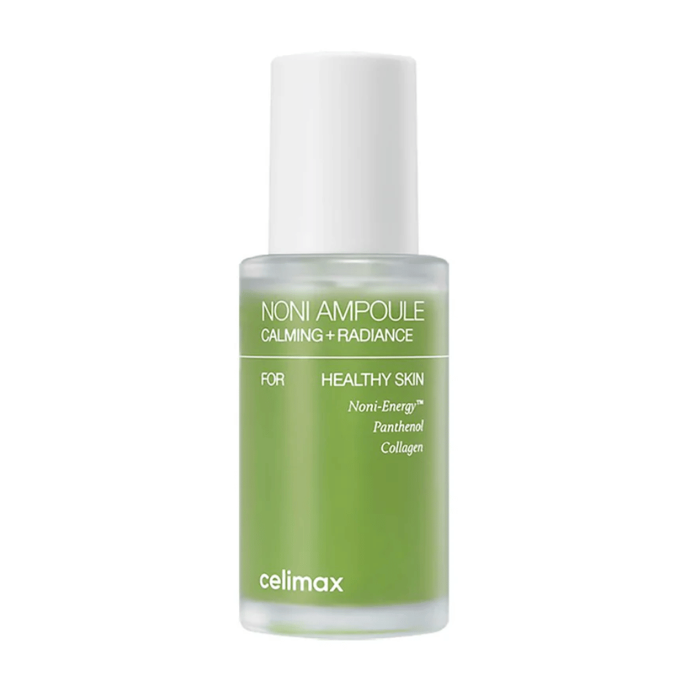 Celimax The Real Noni Ampoule est une ampoule avec un effet apaisant et éclatant pour une peau saine. Contient Noni-Energy™, panthénol et collagène pour hydrater et améliorer l'élasticité de la peau. Parfait pour une utilisation quotidienne pour un teint frais et éclatant!