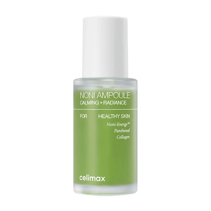 Celimax The Real Noni Ampoule est une ampoule avec un effet apaisant et éclatant pour une peau saine. Contient Noni-Energy™, panthénol et collagène pour hydrater et améliorer l'élasticité de la peau. Parfait pour une utilisation quotidienne pour un teint frais et éclatant!