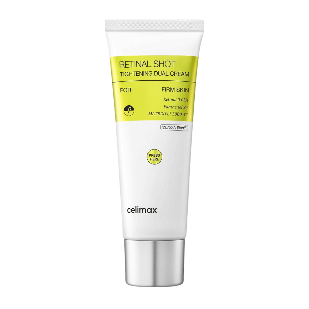 Celimax The Vita-A Retinal Shot Tightening Dual Cream – image produit de crème double au rétinal 0,05 %