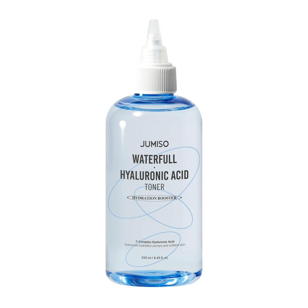 Jumiso Waterfull Hyaluronic Acid Toner visage 250 ml – tonique hydratant pour le visage pour peau sèche, sensible et déshydratée