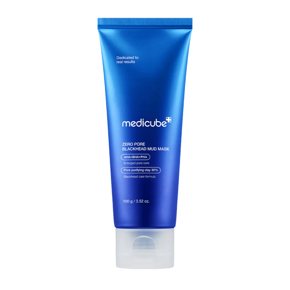 Image produit de Medicube Zero Pore Blackhead Mud Mask, pot de 100 g.
